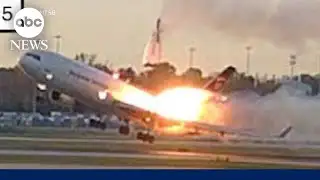 Chilling images of UPS plane breaking up before deadly crash released by NTSB