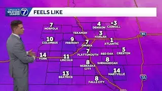 Chilly & breezy Tuesday afternoon in Omaha