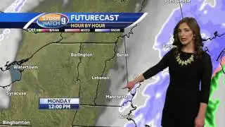 Chilly Sunday, tracking nor