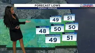 Chilly temperatures set to arrive in South Florida