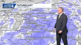 Chilly temperatures, snow ahead in Western Pa.