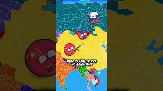 China and Russia attacking on Mongolia