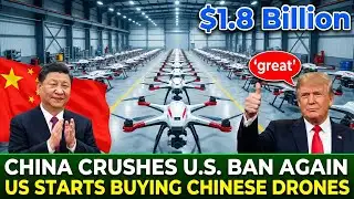 China Controls 80% of Drone Components — US Ban Collapses Under Reality