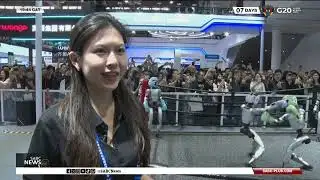 China highlights humanoid robotics at Hi-Tech Fair