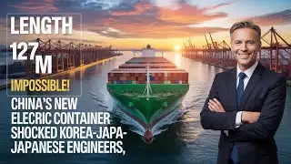 China Launches $270M Electric Container Ship in Push for Green Shipping