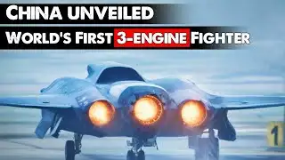China’s 6th Gen Triple-Engine Fighter Revealed | J-36 Power On Test
