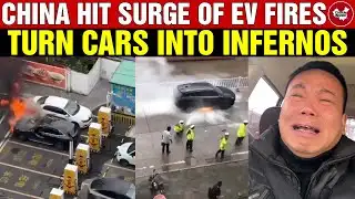 China’s EVs Are Exploding Everywhere Electric Cars Turn Into Rolling Fire Traps, Crisis Intensifies.