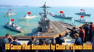 China Sets GPS Trap, US Carrier Strike Group Surrounded in Taiwan Strait