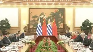 China, Uruguay Establish Strategic Partnership