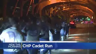 CHP Cadets Participate In Time-Honored Run To Capitol