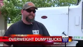 CHP cracks down on overweight debris-hauling trucks