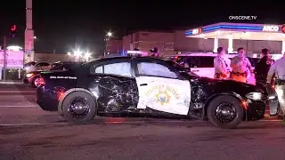 CHP Involved Crash In San Bernardino CA