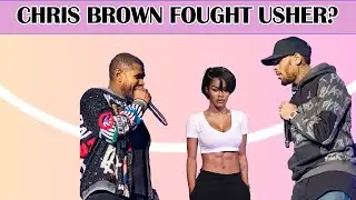 Chris Brown and Security JUMPED Usher For DEFENDING Teyana Taylor