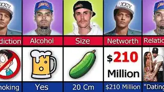 Chris Brown vs Justin Bieber vs Bruno Mars.   #music  |  Comparison