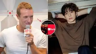 Chris Martin Spoke About Jungkook—Then YouTube America Exploded!