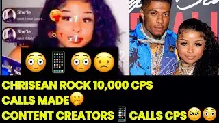 😱CHRISEAN ROCK DODGING CPS⁉️CONTENT CREATOR CALLS CPS ON CHRISEAN+BLUEFACE REACTS#chriseanrock 