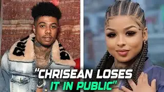 Chrisean Rock LOSES IT After Blueface Pulls Up on Her New Man