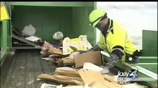Christmas busiest time of year for solid waste workers