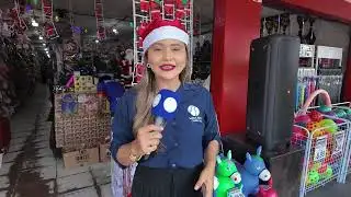 Christmas decorations in Breves