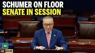 Chuck Schumer Live On Senate Floor As Tensions Rise