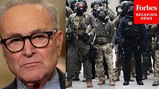 Chuck Schumer Tears Into GOP For Opposing Legislation Requiring ICE Agents To Remove Their Masks