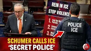 Chuck Schumer Threatens Government Shutdown Over ICE Funding: “Rein In ICE” Showdown