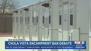Chula Vista Encampment Ban Debate Prompts Protest