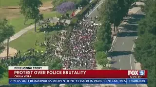 Chula Vista Protests Police Brutality