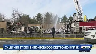 Church in south Louisville severely damaged by fire