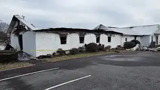 Church sanctuary gutted by fire in Cumming