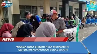 Cimahi Residents Willingly Queue for Free Rice | UN News | UTV