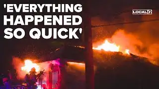 Cincinnati neighbors recall desperate attempts to save family from raging blaze