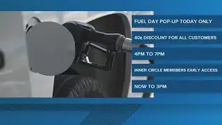 Circle K customers can get a 40¢ discount on gas