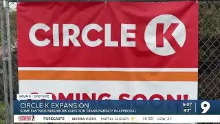 Circle K expansion and relocation plans on Eastside
