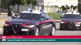 Cirò Marina, Maltrattamenti ripetuti e rapina a ex moglie, arrestato