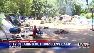City Clearing Out Homeless Camp