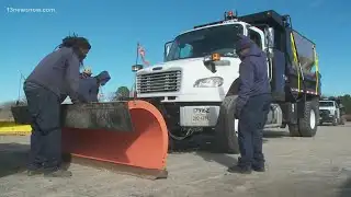 City crews prepare for winter weather