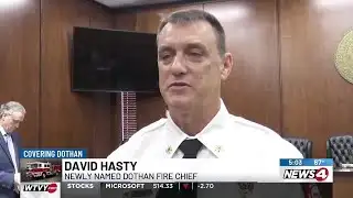 City of Dothan names new fire chief
