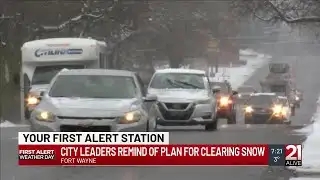 City of Fort Wayne, INDOT share preparing for weekend winter storm