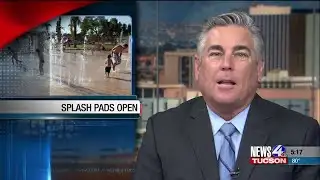 City of Tucson opens splash pads