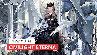 Civilight Eterna New Skin | Arknights シヴィライト・エテルナの新コーデ