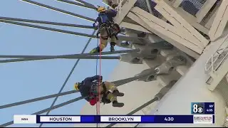 Clark County Fire Department training for unique rescue scenarios