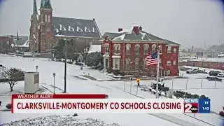 Clarksville-Montgomery County School System closing Monday, Tuesday