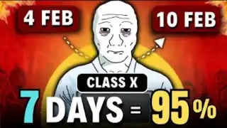Class 10 last 7 Day Challenge 🔥| Do or Die 💀| Board Exam 2026 class 10
