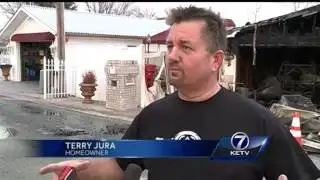 Classic car away at show when fire destroys garage