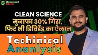 Clean Science Share latest news | Profit falls 30%, yet dividend announced