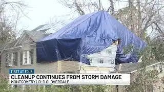 Cleanup continues from storm damage