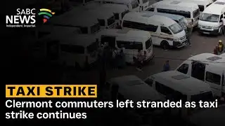Clermont commuters left stranded as taxi strike continues