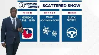 Cleveland area weather forecast: Modest temperature improvements, scattered snow chances this week