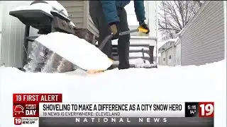 Cleveland program connects volunteers with those who need help shoveling